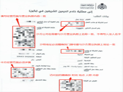 沙特商务访问与工作访问签证邀请函新规定
